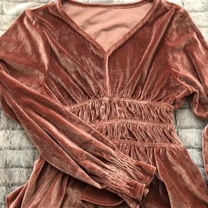 Chicwish Peplum Top in Pink